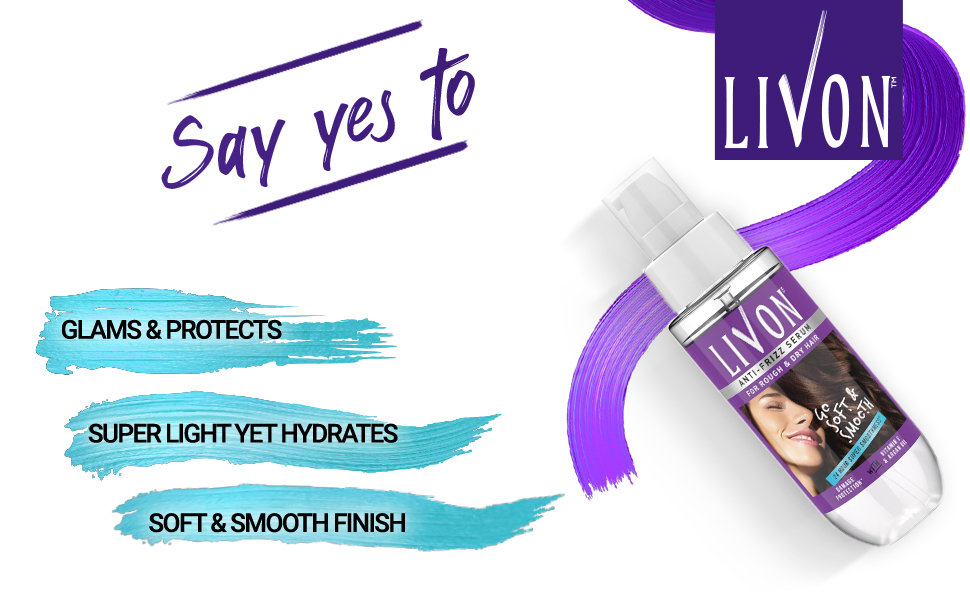 Amazon.com : Livon Anti Frizz Serum with Vitamin E & Argan ...