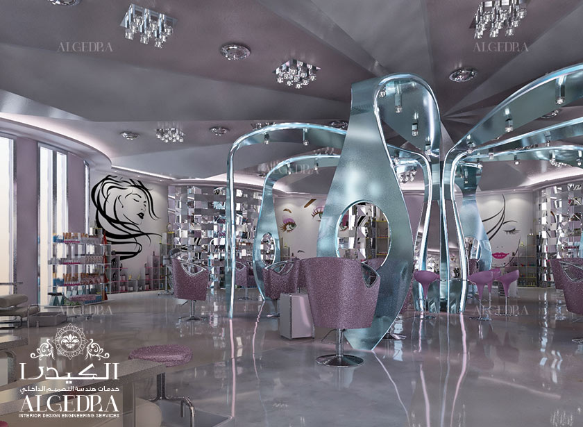 Glamorous beauty salon in Dubai interior - Architect Magazine
