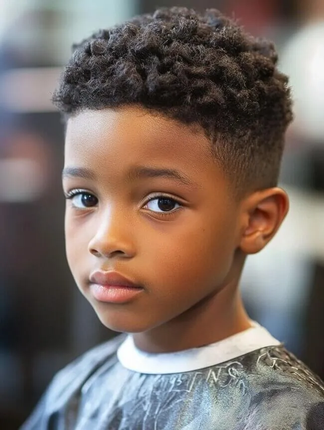 Afro Puff Taper Touch