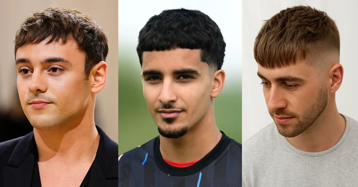 30 Modern Caesar Haircuts for Men 2025 | Forte Series