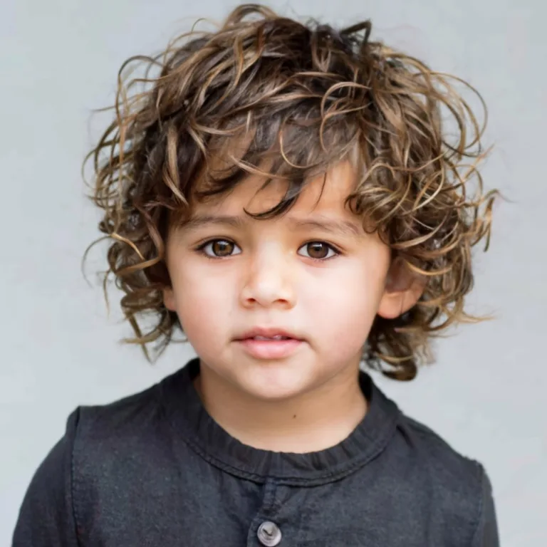 Curly Shagbaby boy hairstyle very short hairstyles for men