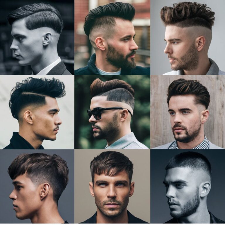 Different Types of Men's Hair