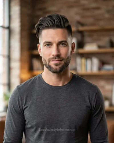 Disconnected undercut for medium hair