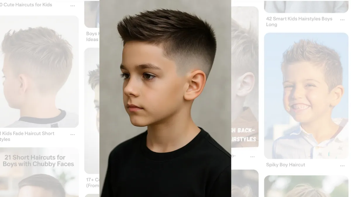 Hairstyles for Boys with Short Hair
