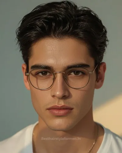 Heart face shape haircuts for men