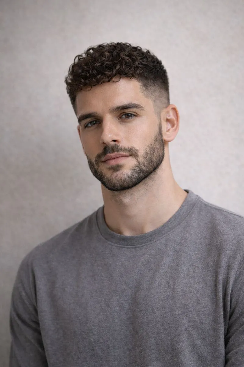medium length comb over hairstyle for men