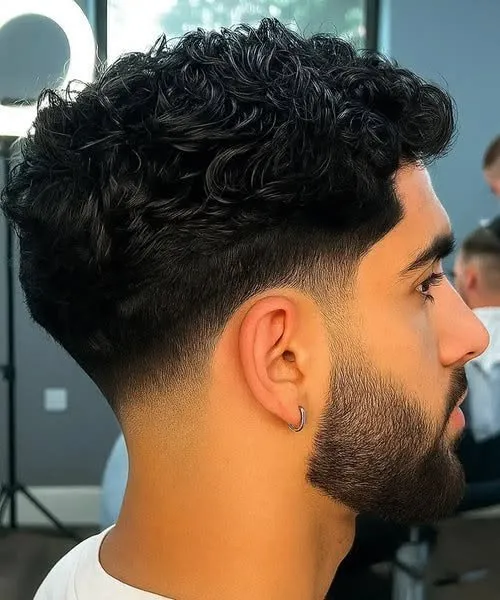 medium length quiff hairstyle for men