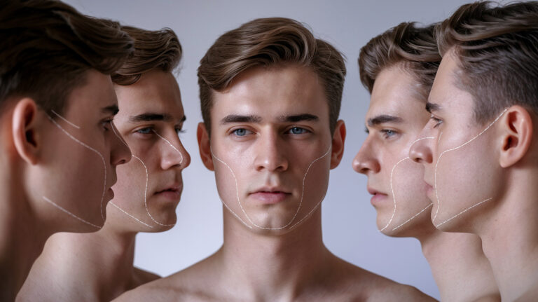 Men With an Oval Face Shape