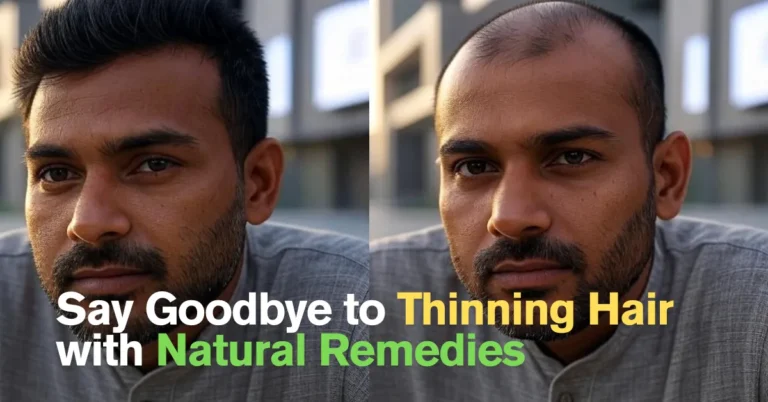 Natural Remedies for Thinning Hair Men Effective Solutions to Hair Growth