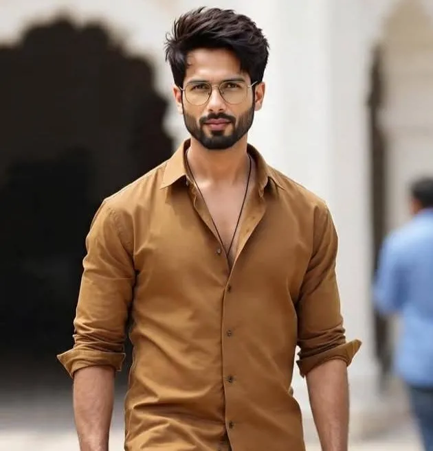 Shahid Kapoor hairstyle new 2025 close up