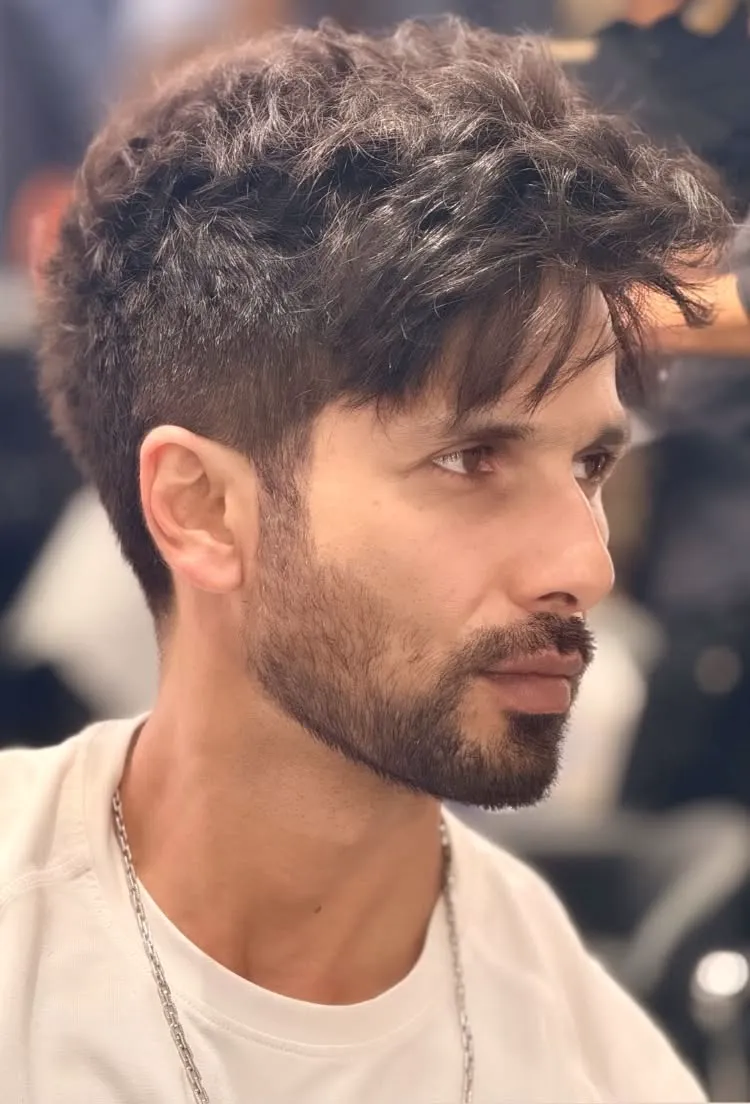 Shahid Kapoor Haider hairstyle long dramatic side
