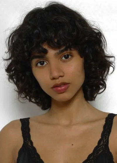 Short Curly Bob