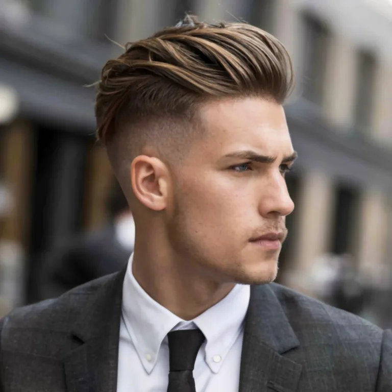 Side part hairstyle for men 1 very short hairstyles for men