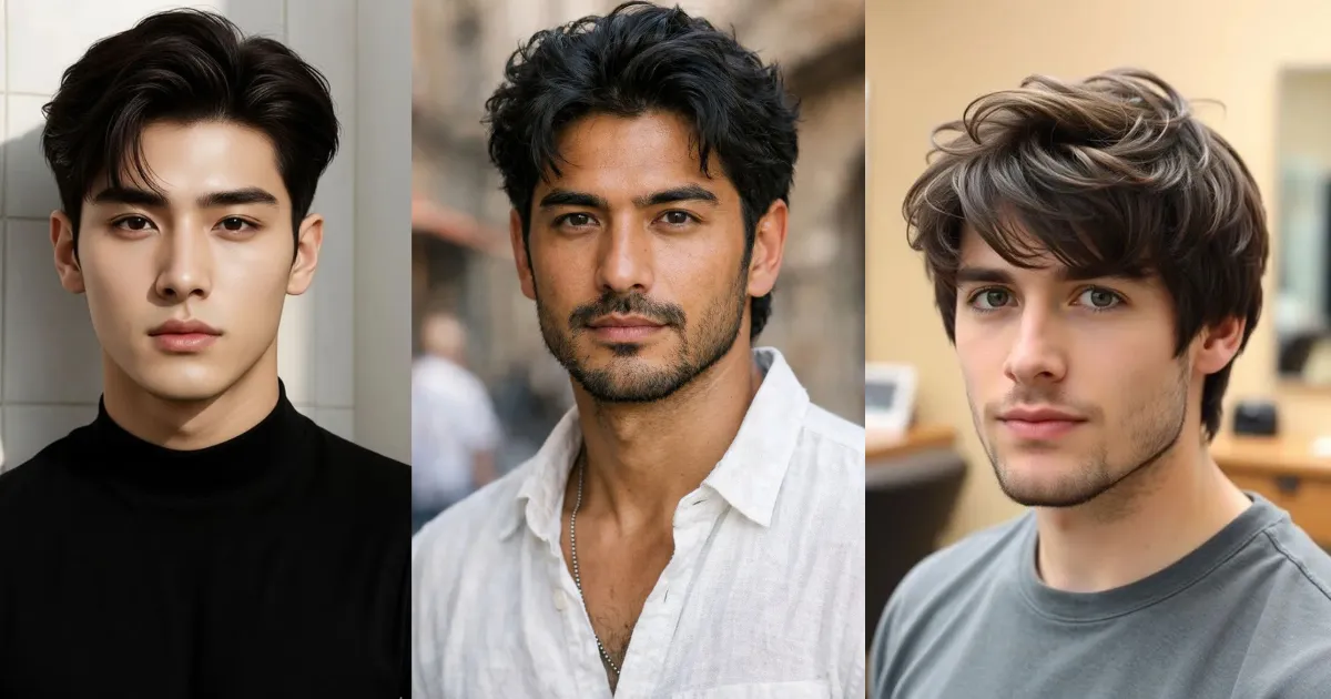 curly hairstyle for men