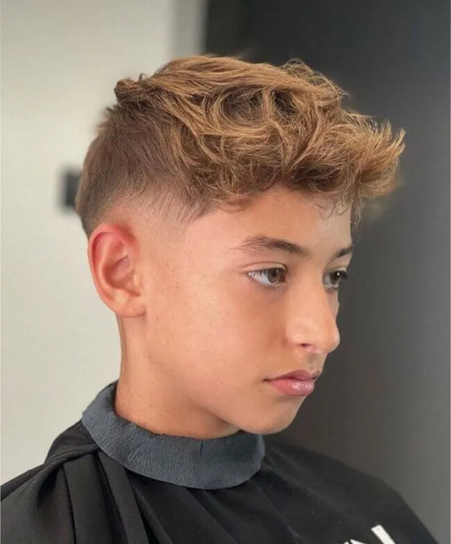 Swoop Fringe Taper Style