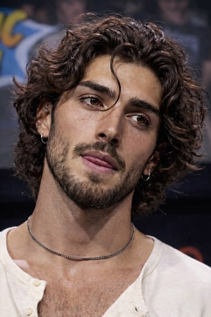 Classic flow haircut for men medium hair