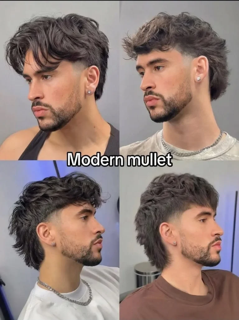 The Modern Mullet & Burst Fade