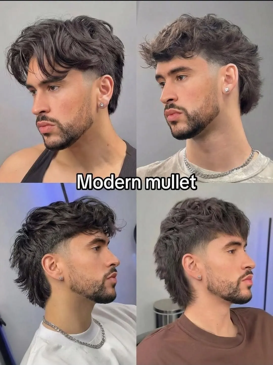 The Modern Mullet Burst Fade best hairstyle for men