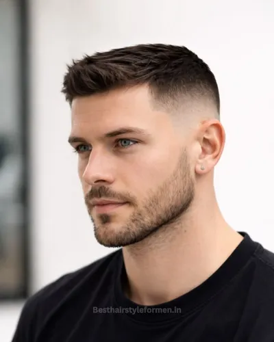 Undercut fade hairstyle for office