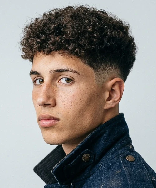 50 Best Thick Hair Hairstyles for Men 2026 (Trending Now) 12 afro fade haircut for thick hair men