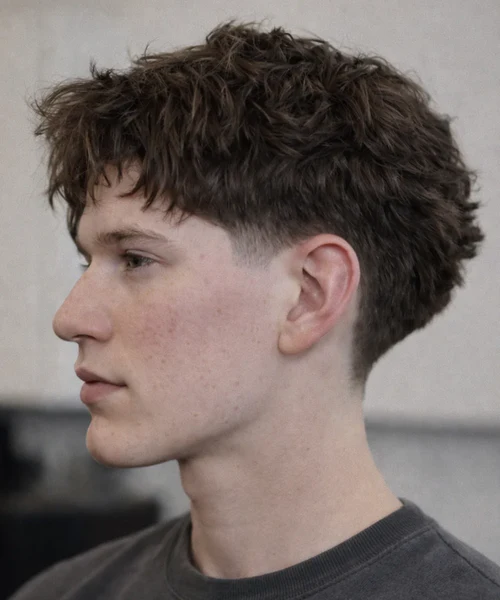 50 Best Thick Hair Hairstyles for Men 2026 (Trending Now) 17 blowout taper for men with thick hair