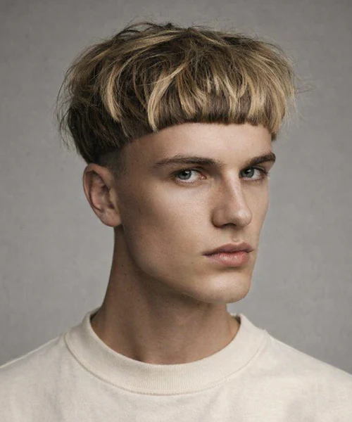 50 Best Thick Hair Hairstyles for Men 2026 (Trending Now) 39 bowl cut for men with thick hair
