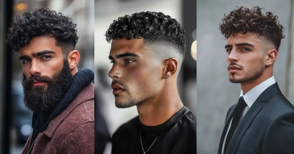 curly hairstyles for men
