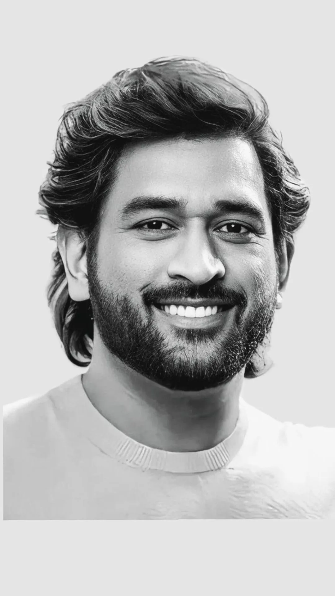 MS Dhoni face shape analysis