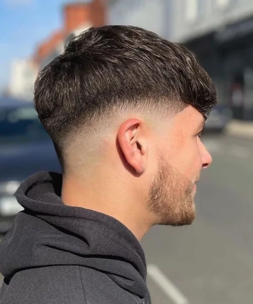 50 Best Thick Hair Hairstyles for Men 2026 (Trending Now) 22 drop fade for men with thick hair