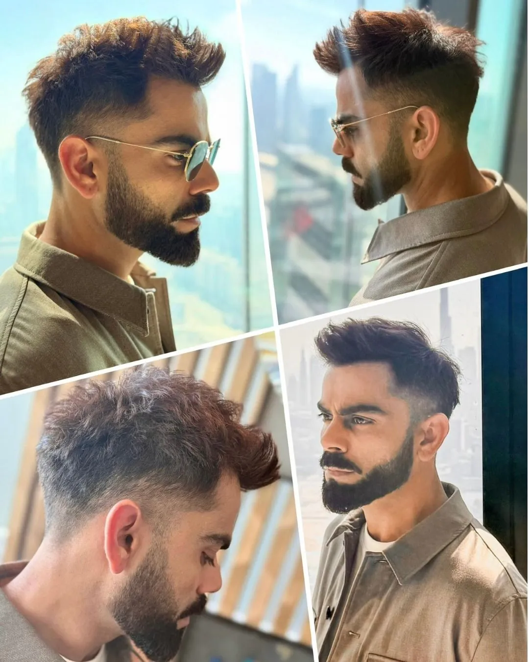 faux hawk fade hairstyle round face men india