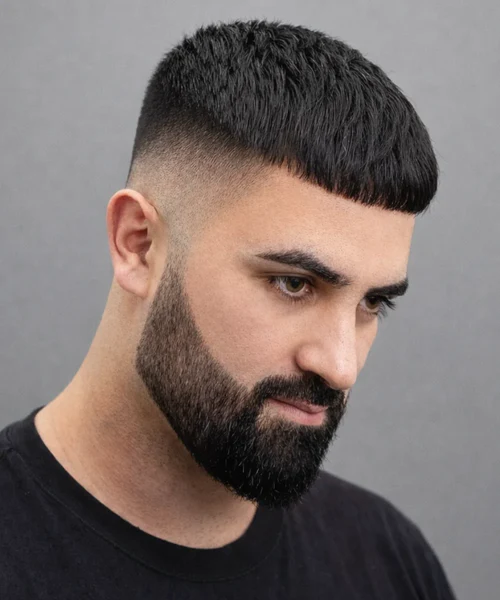 50 Best Thick Hair Hairstyles for Men 2026 (Trending Now) 5 french crop for men with thick hair