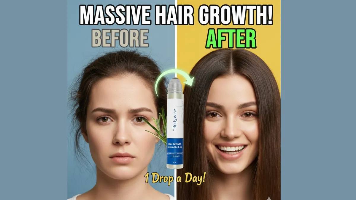 Be Bodywise Rosemary Hair Growth Serum Roll On