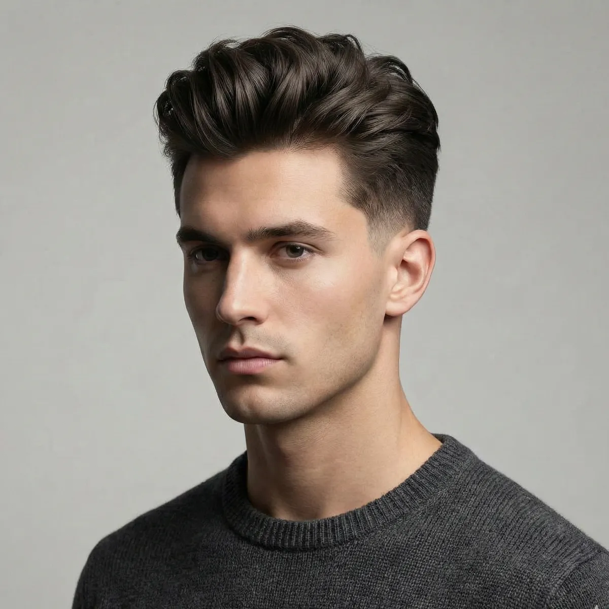 medium length flow with beard hairstyle for men