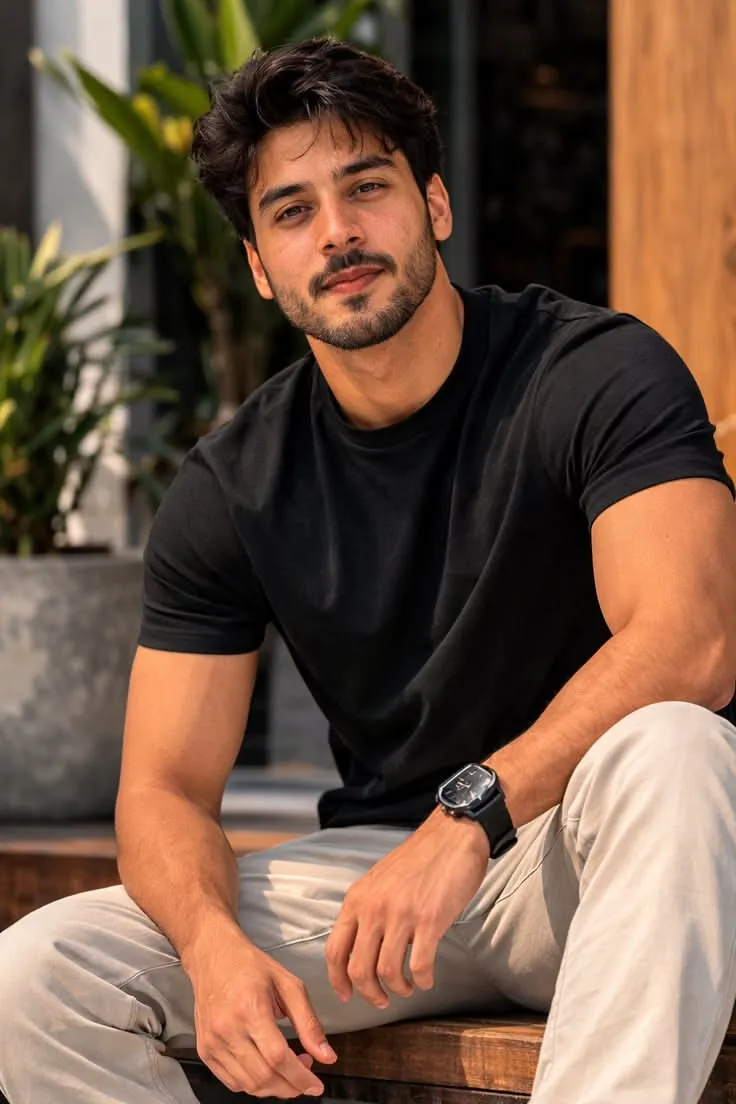 medium length taper fade hairstyle for men