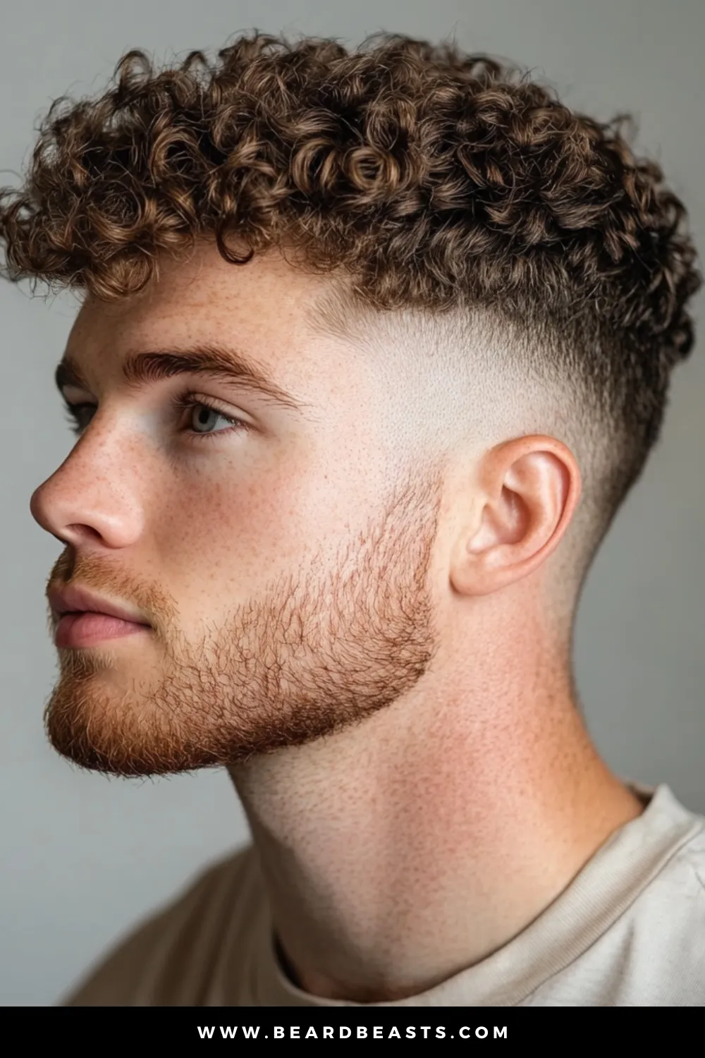 long thick curly dark hair for men
