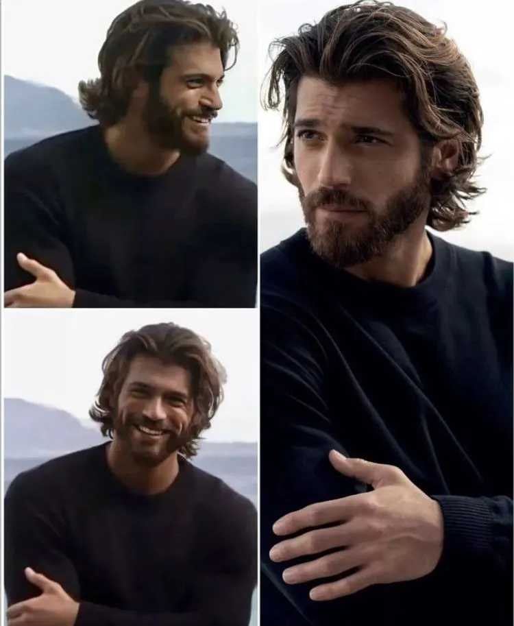 Long Hairstyles 63 long wavy hair with beard for men