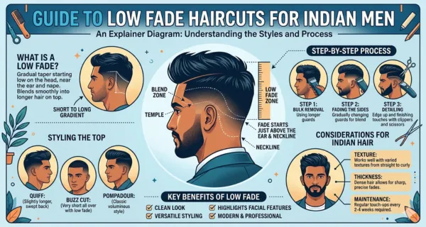 low fade haircut diagram where it starts indian men vs mid high fade
