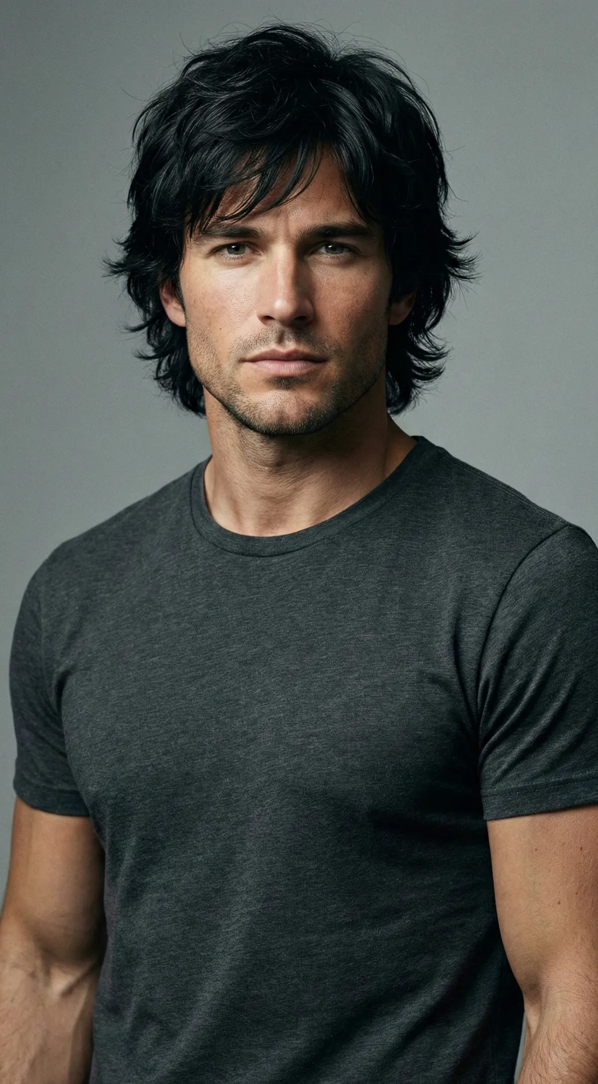 medium layered curtains selfie layered hairstyles for men