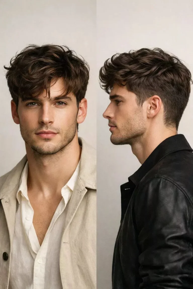 Medium-length layered