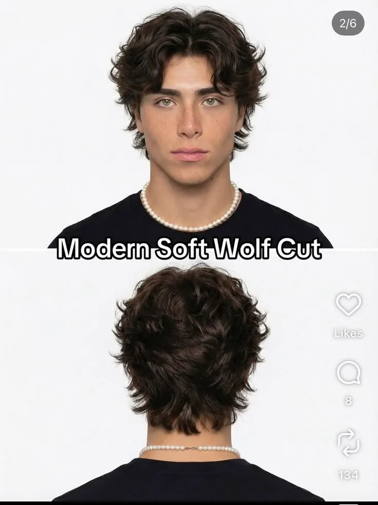 messy medium layered flow beard layered hairstyles for men