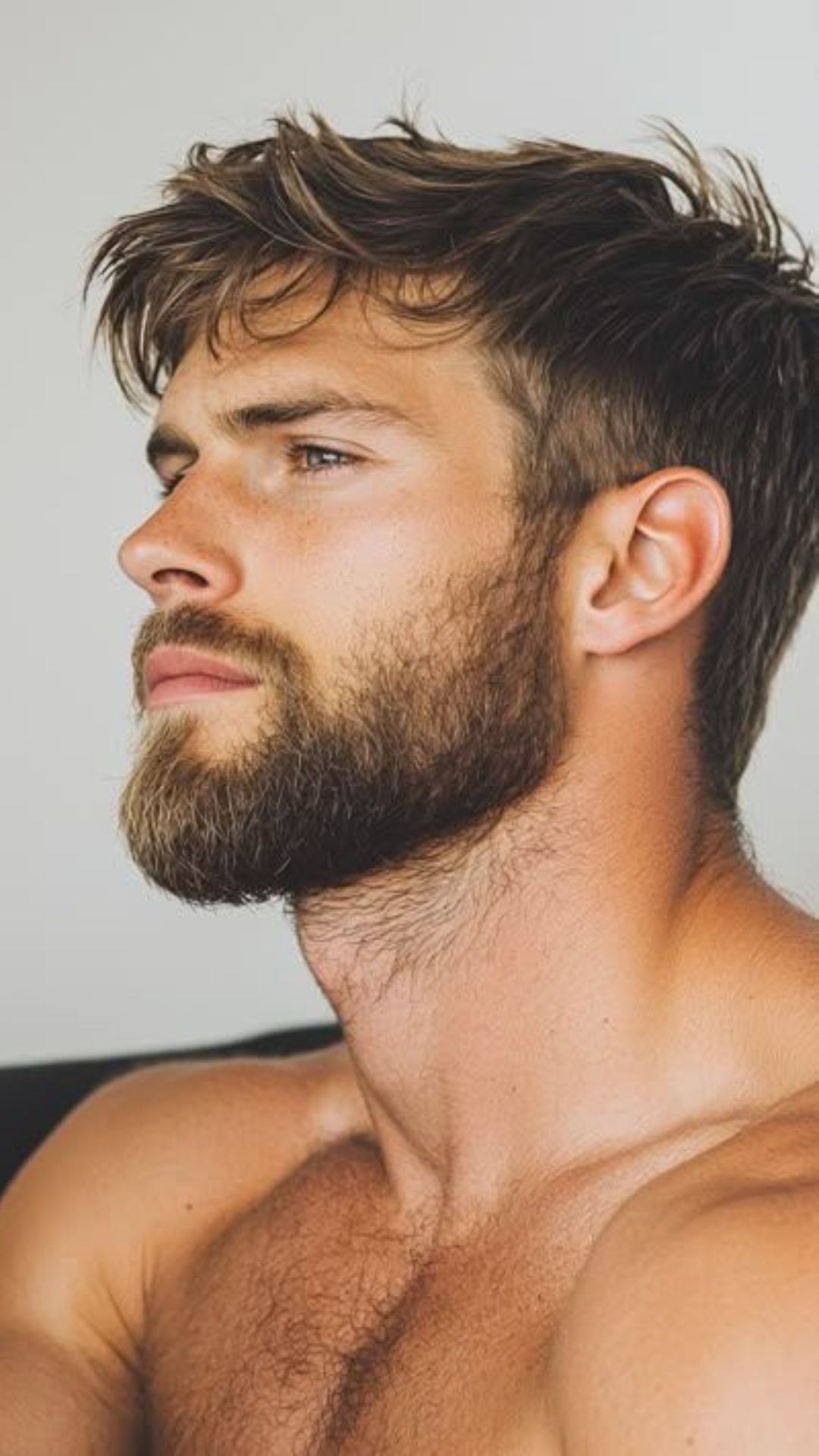 messy textured top best hairstyles for thin hair men