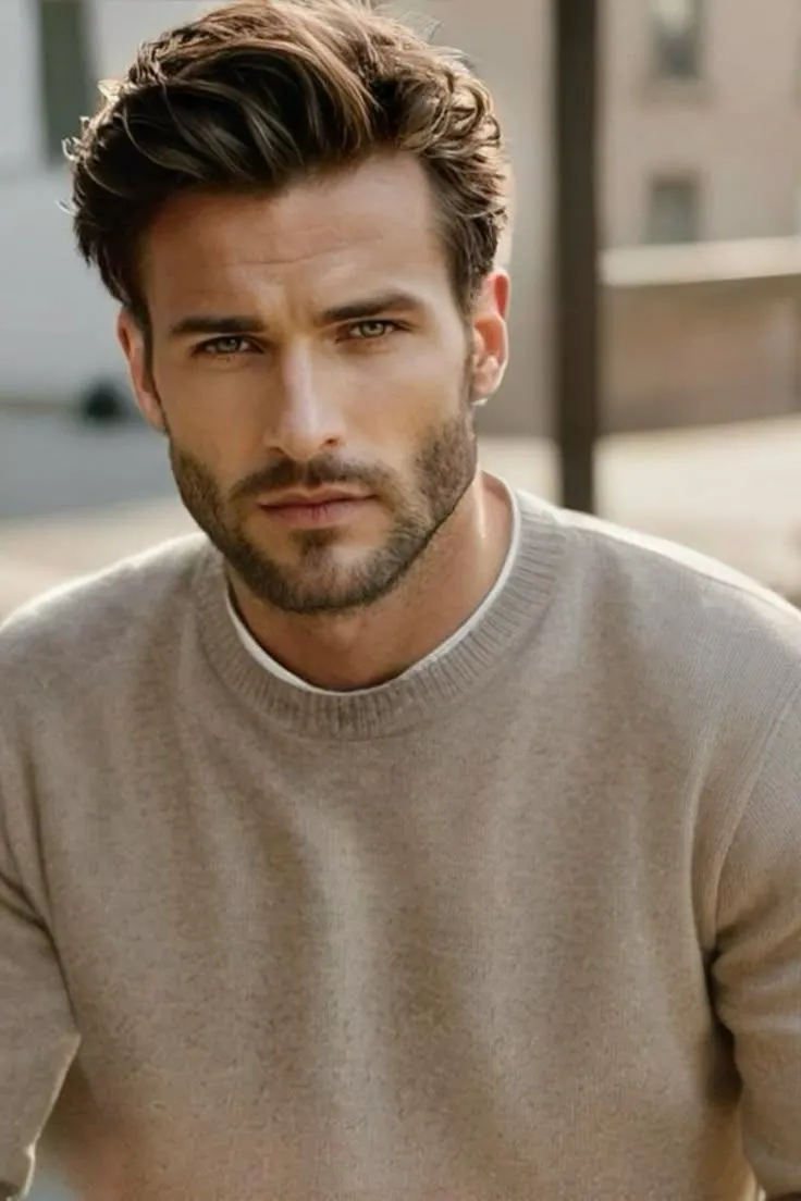 messy wavy shag wavy hairstyles for men