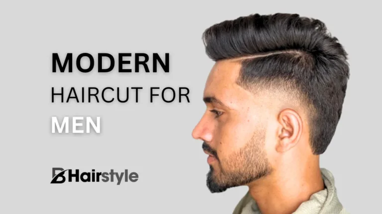 modern hairstyle for men