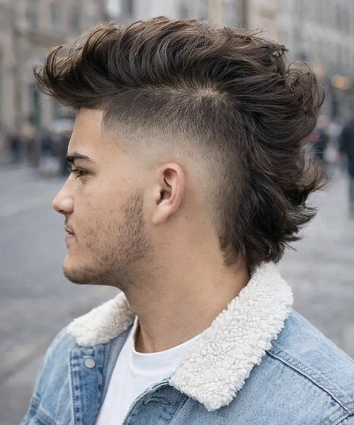 50 Best Thick Hair Hairstyles for Men 2026 (Trending Now) 25 mohawk for thick hair men