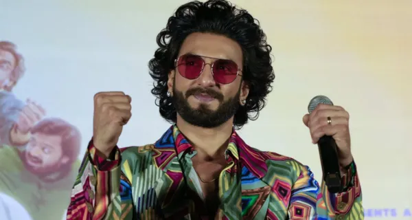 ranveer singh tousled messy medium long hair 2025 instagram