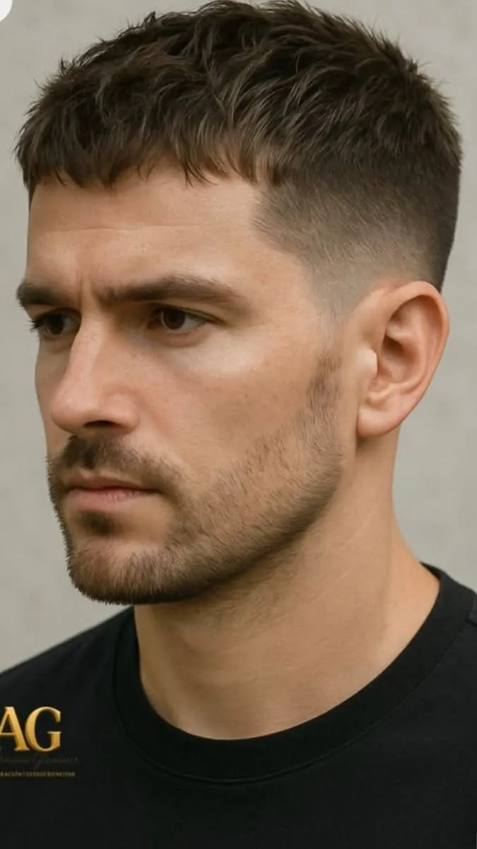 Short Hairstyles 16 taper fade with hard part short haircut for men