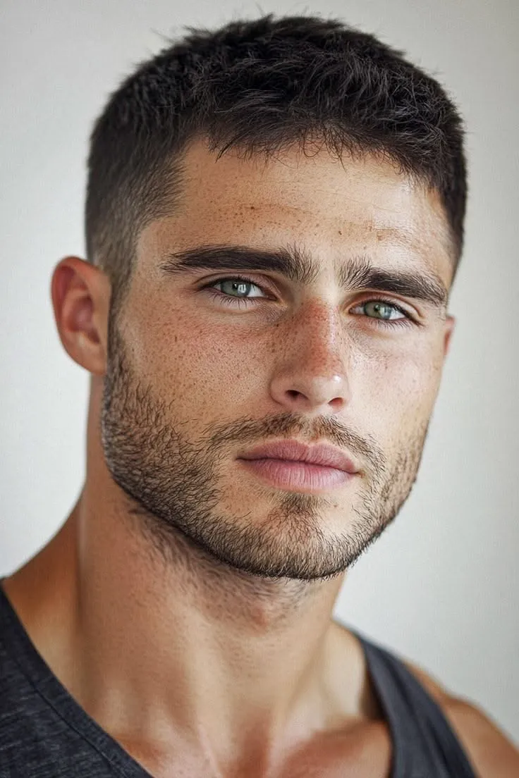Short Hairstyles 15 burst fade short haircut for men curved around ear