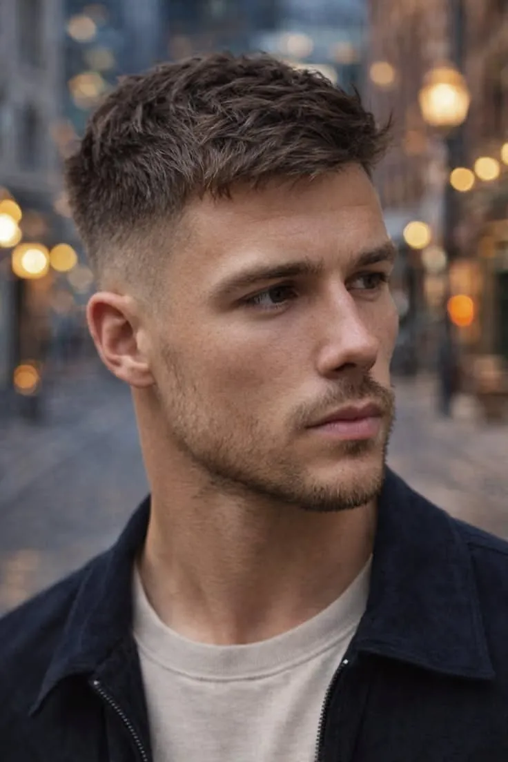 Short Hairstyles 12 high fade short haircut for men bold contrast