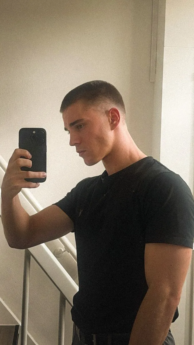 Short Hairstyles 9 textured crop with mid fade short hairstyle for men