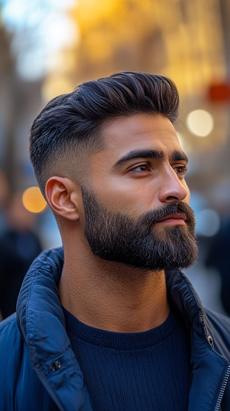 short messy faux hawk best haircut for thinning hair on top male